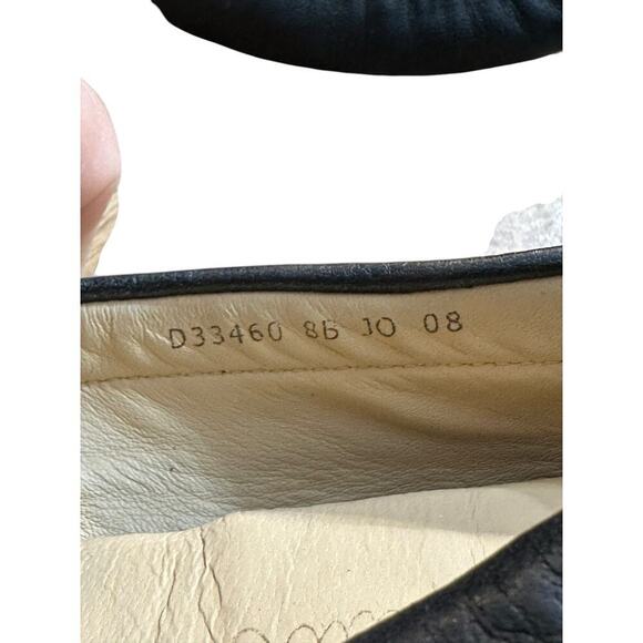 Cole Haan Men's Black Leather Air Soles Driving Moccasins Slip On Loafers Size 8 - Picture 4 of 7